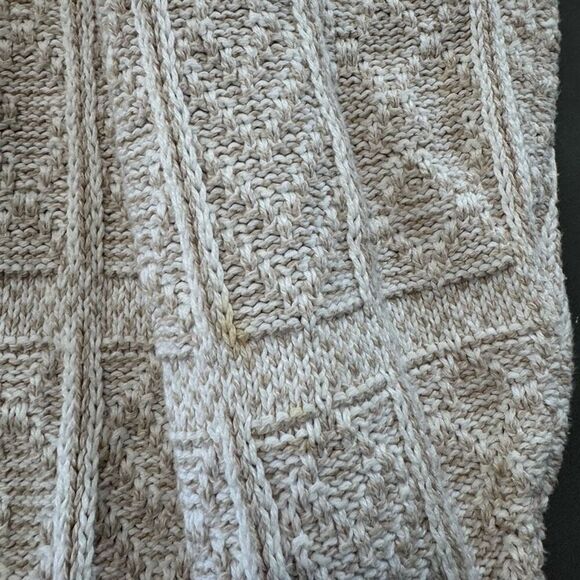 Winona Knits Cardigan Sweater Vintage Size Large 100% Cotton Knit - Picture 3 of 16